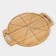 Pizza board with ADELICA handles "Italiano", 55 × 45 × 2 cm, birch, saturated with oil