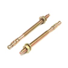 Anchor, wedge, yellow zinc, 6x95 mm, 200 pcs