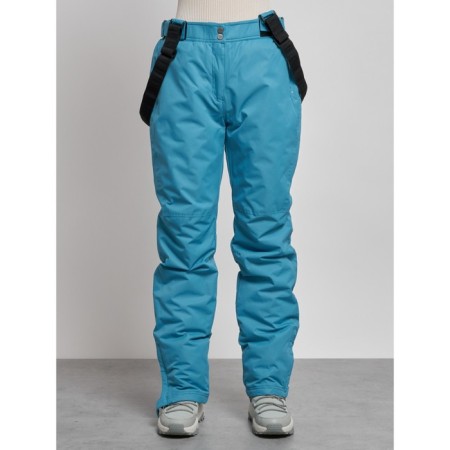 Semi -combinezone female ski insulated, size 46, blue color-8