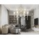 Crystal chandelier with Ambrella Light, Traditional, TR3248, 9HE14, beige, gold