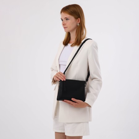 Female bag on a valve, black color-9