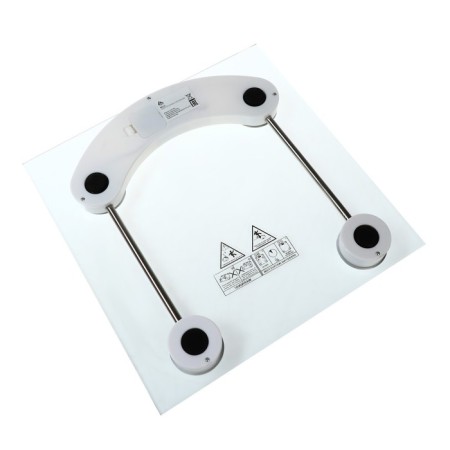 Floor Libra Luazon LVE-003, electronic, up to 180 kg, 1xCR2032, glass, white-3