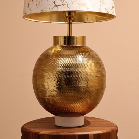 Tabled lamp "Beshton" 1x60W, E27 golden 49 cm-3