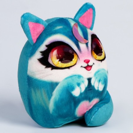 Подарочный набор для девочки с мягкой игрушкой «Котик», браслет желаний-5