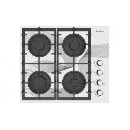 GEFEST GEFEST SG SVN 2230 K28, gas, 4 burners, white with a pattern-1