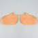 Socks for pedicure, silicone, 18 × 10 cm, size S, beige color