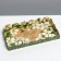 Cookie box, confectionery packaging with PVC lid, "bee", 10.5 x 21 x 3 cm