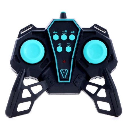 Radio controlled tank Fighter, 4WD, gesture control, shoots gel bullets, black and brown color-4