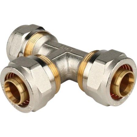 The STOUT SFS-0009-000026 tee, d = 26x26x26 mm, for metal-plastic pipes, screw