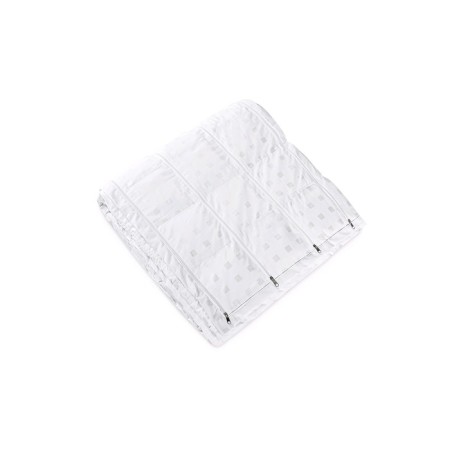 Lightning blanket, size 110 × 140 cm, tick, white
