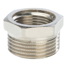 Футорка STOUT SFT-0029-000134, 1" x 3/4", никелированная латунь