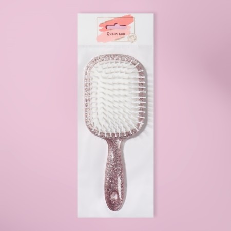 The comb is massage, wide, 8 × 22 cm, color mix-5