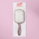 The comb is massage, wide, 8 × 22 cm, color mix
