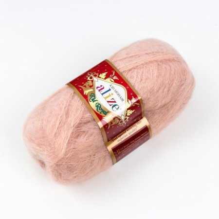 Yarn "Kid Royal 50" 62% moher, 38% polyamide 500m/50g (314)-1