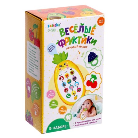 Game set "Funny Fruits", sound, light-8