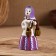 Souvenir "Baba with buckets Summer", Kargopol toy, mix