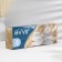 Tea service Avvir Carve, 12 items: 6 cups 190 ml, 6 saucers, glass ceramics, white color