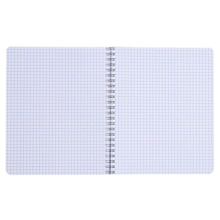 A notebook of 60 sheets in a cage on the crest "Girl Spring", cover Combined Cardboard, Uf-Loks, Mix-1
