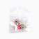 Hair hairpin, shaker "hare" 2.5 x 4 cm