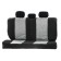 Autoshekhli university Autoprofi TT-902J Steel, Polyester, Jacquard, a set of 9 items, front row, rear row