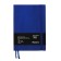 Dated diary 2024, A5, 168 sheets in the ruler, leatherette "Western", blue cut, with an elastic band, blue