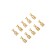 Terminal of a flat nest 7.7 mm 0.75-1.5 mm² (RP-M 1.5- (6.3)), in pack. 10 pcs. Rexant