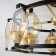 Smart ceiling lamp Aragon, 60W, E14, 65x65x33 cm