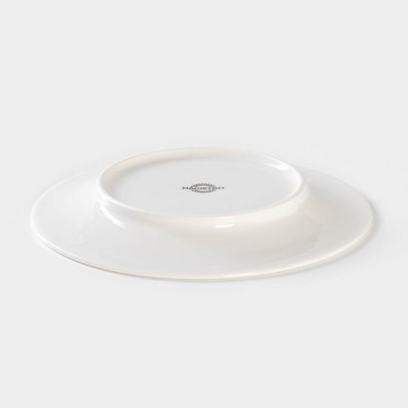 Porcelain dining plate Magistro Argos, D = 20.6 cm, white color-2