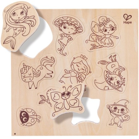 Set for the creativity of Hape "Magnetic characters"-1