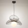 Lamp Bayerlux 2474/1 E27 40W Black 45x45x45-145 cm