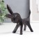 Souvenir cast iron stand for the rings "Donkey" 10x4x12.5 cm
