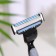 The machine is a razor and 4 interchangeable cassettes, suitable for Gillette Mach 3