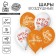 Air ball 12 "" Knowledge Day ", 5 pcs.