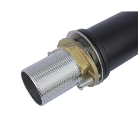 Bronze de Luxe Scandi 1452B shell mixer, single -leaf, pour 134 mm, black-6