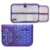 Penal 1 section 130 x 190 x 27 mm, folding bar, textile, PCT 07-20 "Indian Flower" 72215