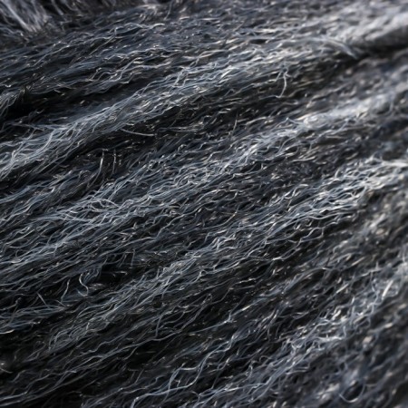 Yarn "Nosomic supplement" 100% polypropylene 200m/50g set 3pcs (gray melange)-2