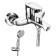 LEMARK NERO LM0214C bath mixer, with short pour, chromium color