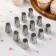 A set of pastry tanks, d = 2.8 cm, 12 pcs