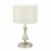 Evoluce bedside lamp. Sle107704-01. Elida. 1x40 W, E14, 24x24x43 cm, Shampan
