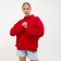 Jumper female minku: Casual Collection Red color, rr 48