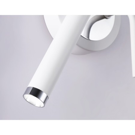 LED LED wall -mounted Ambrella Light, Linetech, FL51651, LED, 10 W, 750LUM, 4200K, white color, chrome-5