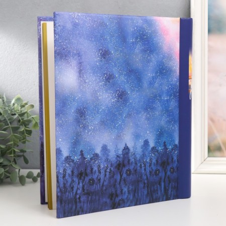 Photo album on 10 magnetic sheets 23x28 cm, int. Cosmo Sketch spiral Milky Way-1