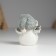 Polystone souvenir "Snowman with silver wings, in a knitted cap" 6x4x7.5 cm