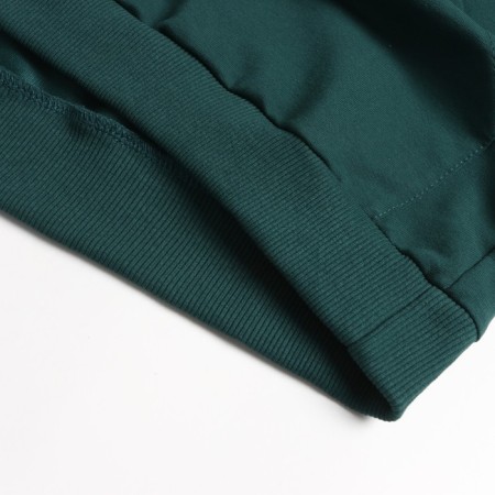 Feminine sweatshirt, emerald color, size 44-9