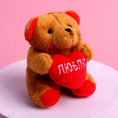 Soft toy "The most beautiful", bear, Mix color-3