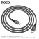Hoco X14, Type -C cable - Lightning, 3 A, 1 m, fast charging, nylon braid, black