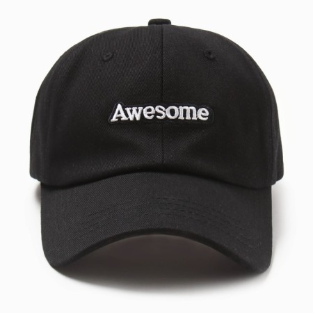 Cap "Awesome" minku, black color, size 58-6
