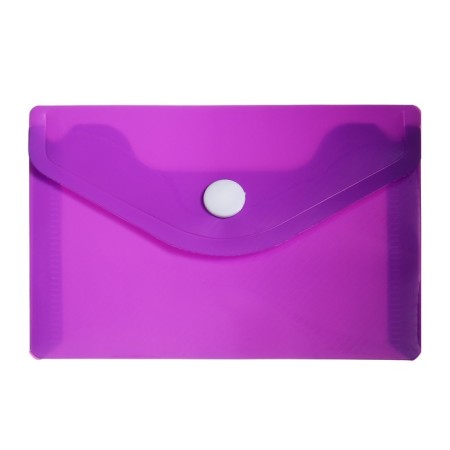 A set of 5 pieces, a button folder, A7, 180 microns, corrugated, fluorescent, 5 colors-1