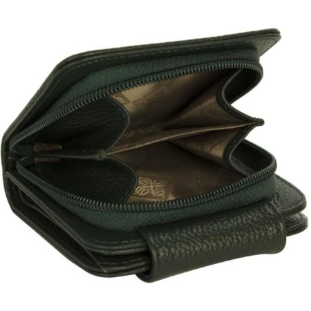 N/k wallet, button, green color "Dundie"-2