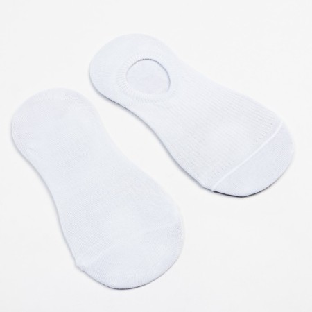 Women's socks, white color, rr 23-25-1